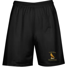 Yahusha-The Lion of Judah 01 Men's Designer Performance Mesh Shorts (5 Colors)