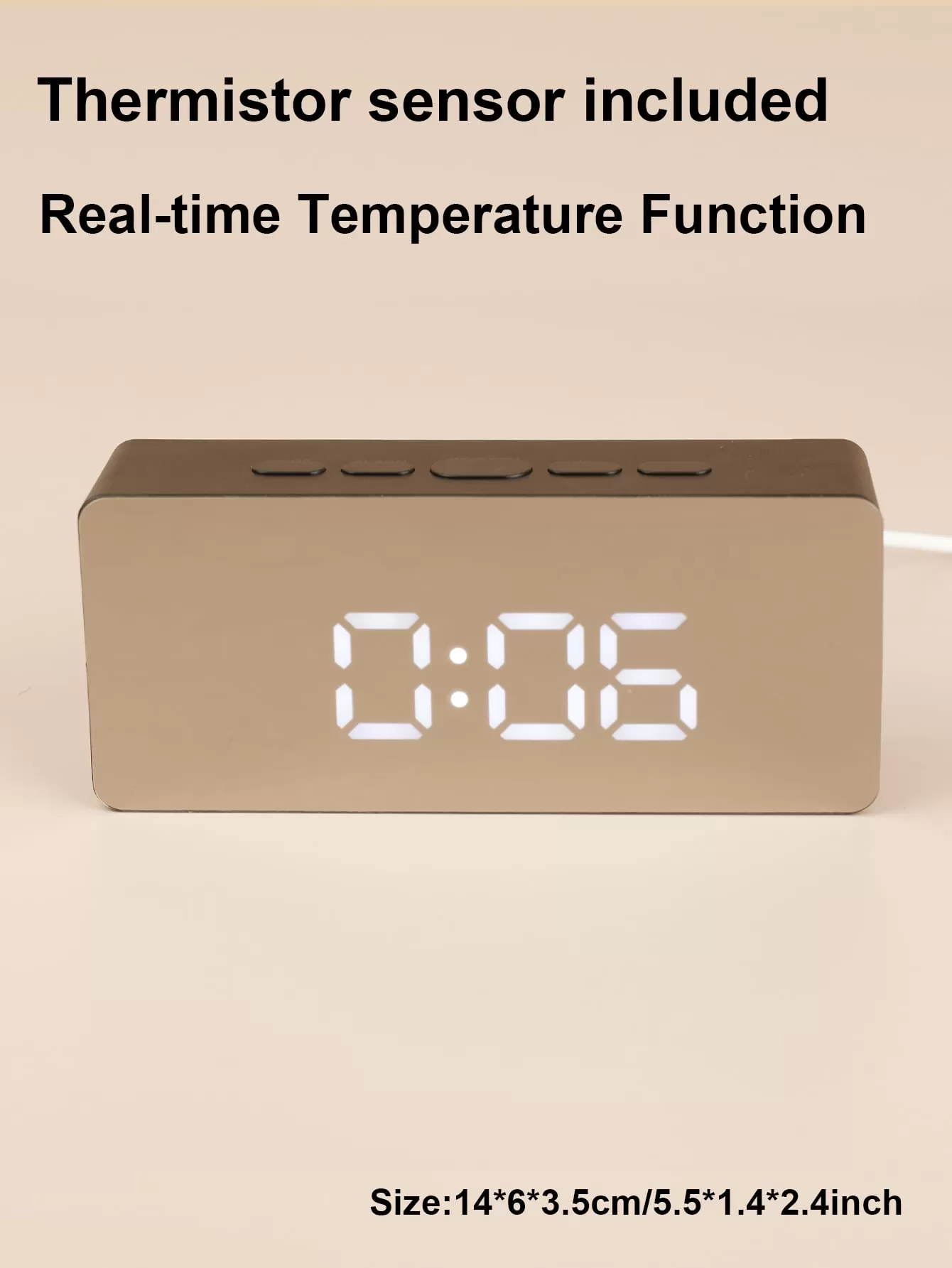 1pc Desktop Digital Clock