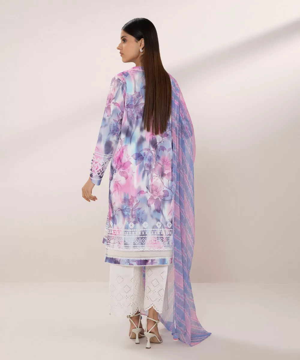 2 Piece - Printed Lawn Suit