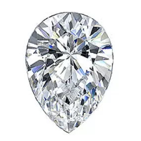 3.17 Carat Pear Lab Grown Diamond