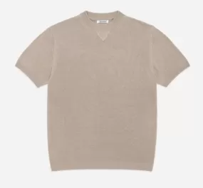 3sixteen - Knit T-Shirt in Tan