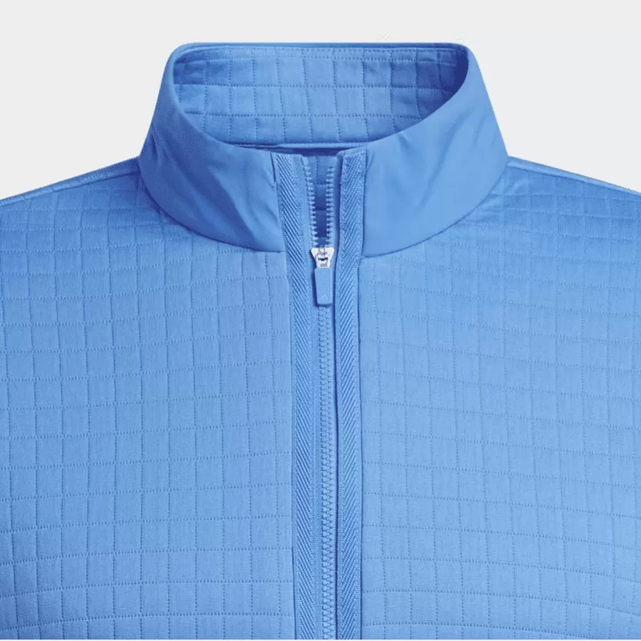 Adidas (DWR) Water Repellent 1/4 Zip Pullover - Blue