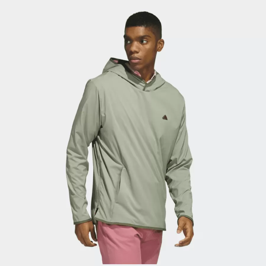 Adidas Go-To Lightweight WIND.RDY Golf Hoodie - Brown