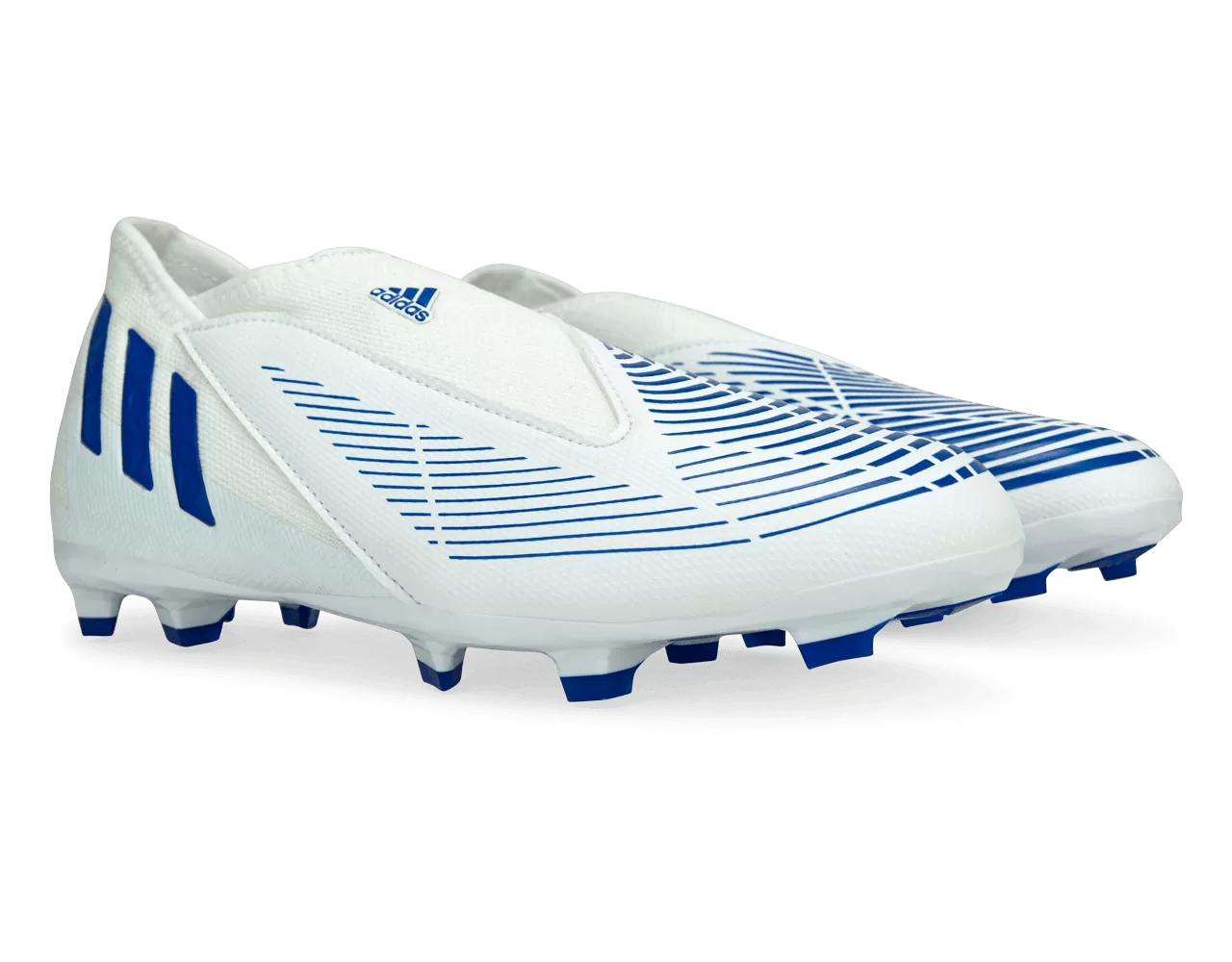 adidas Kids Predator Edge.3 LL FG White/Hi-Res Blue