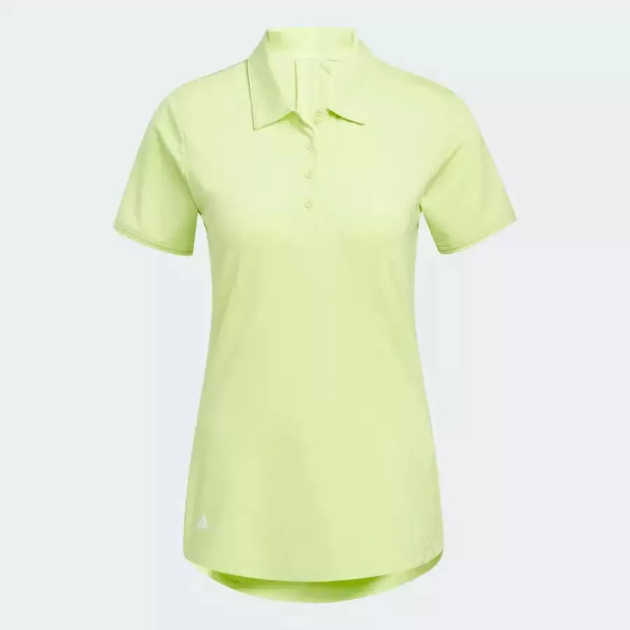 Adidas Ladies Ultimate365 Solid Polo Shirt Green