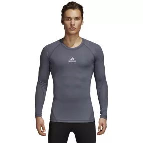 adidas Men's Onyx Alphaskin Long Sleeve Tee