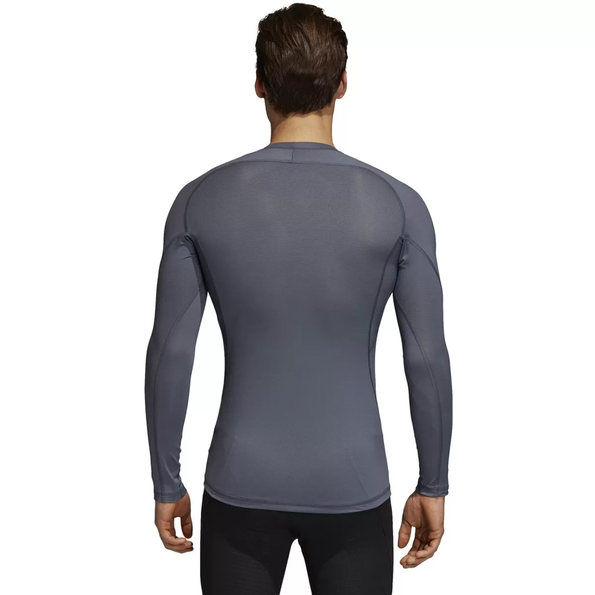 adidas Men's Onyx Alphaskin Long Sleeve Tee