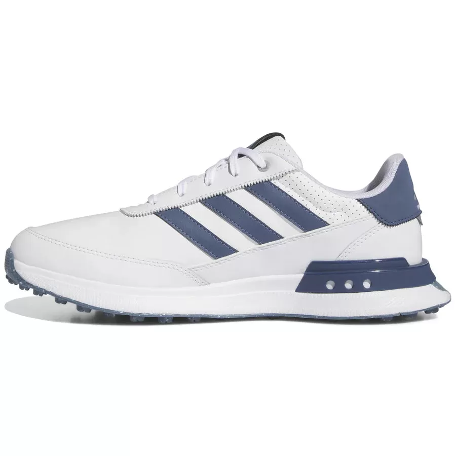 Adidas Men's S2G Spikeless Leather 24 Golf Shoes - White/Navy