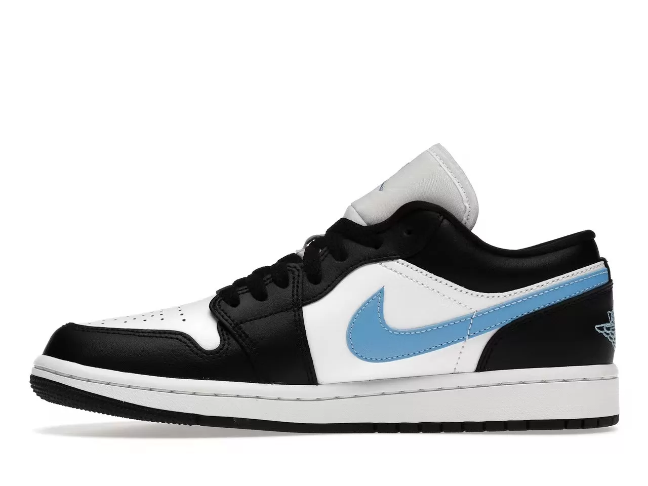 Air Jordan 1 Low Black University Blue White (W)