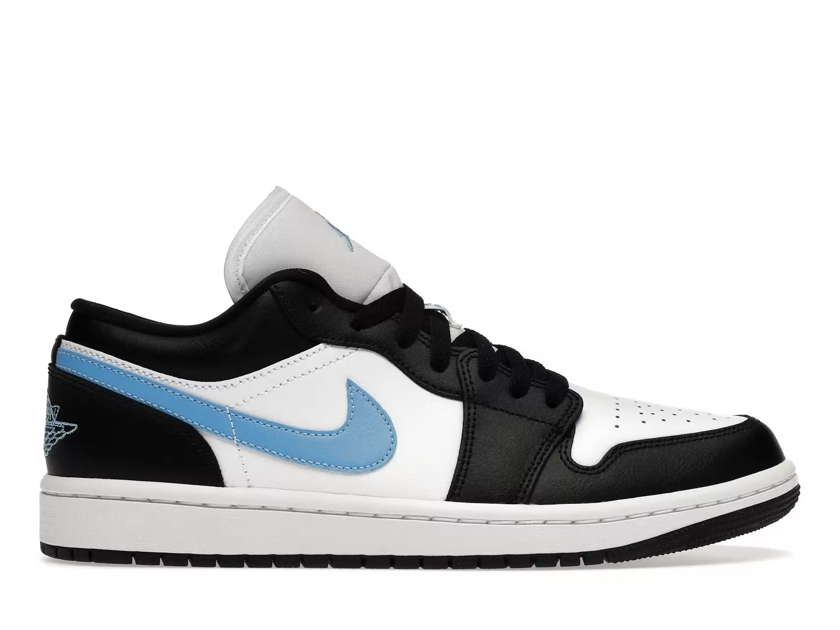 Air Jordan 1 Low Black University Blue White (W)