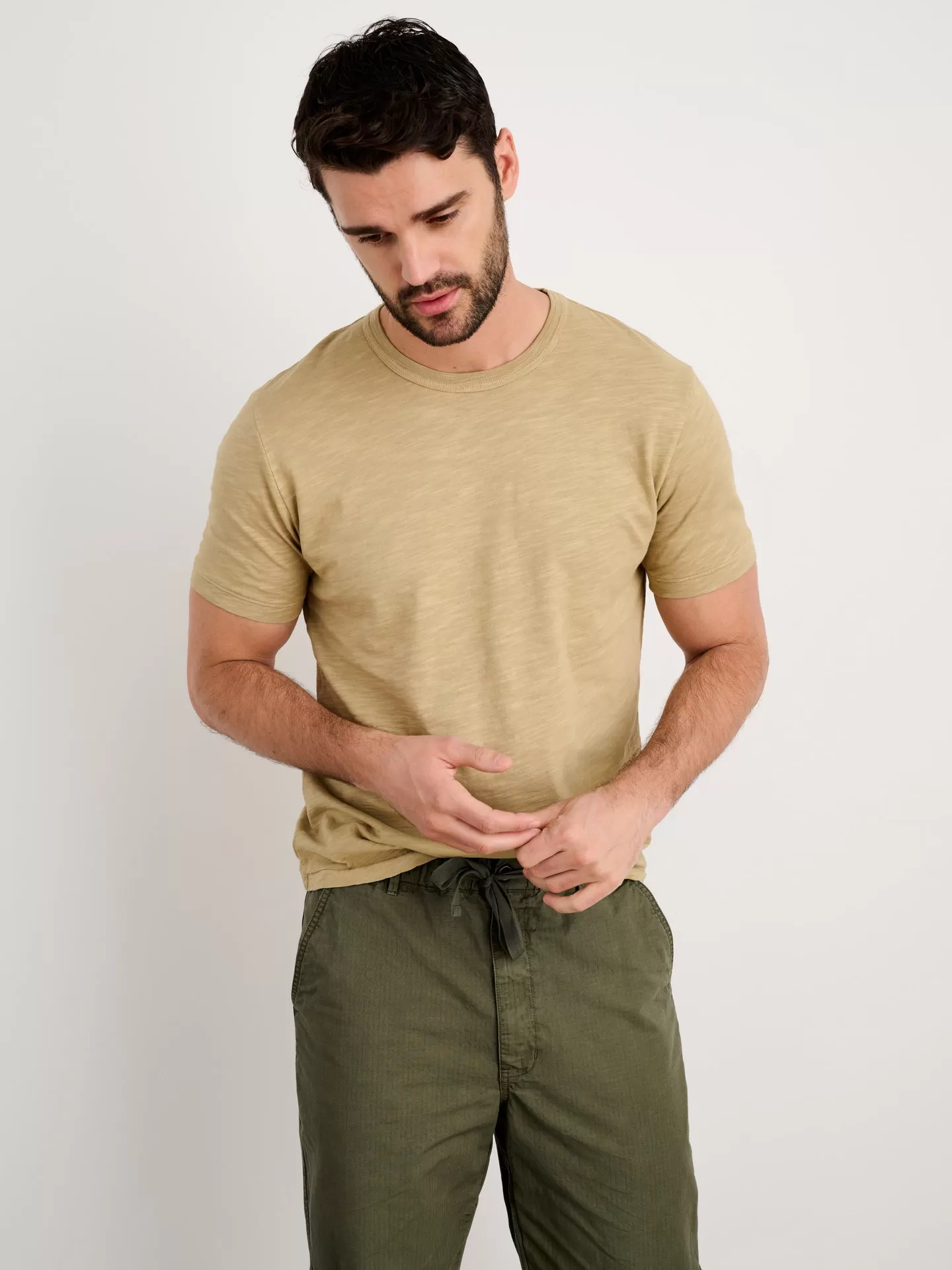 Alex Mill - Standard T-Shirt in Slub Cotton - Buckwheat