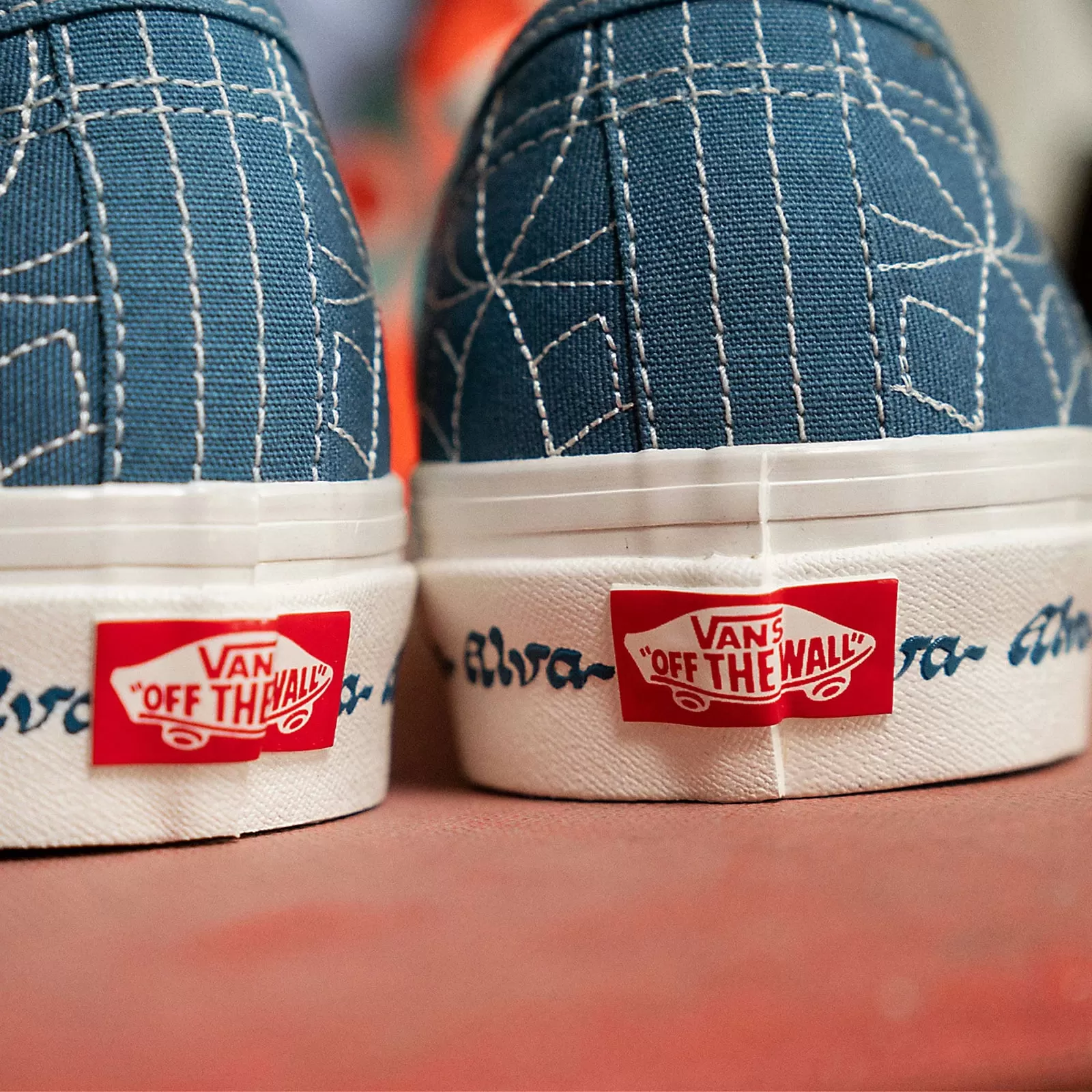 Alva X Vans Authentic 44DX Indigo