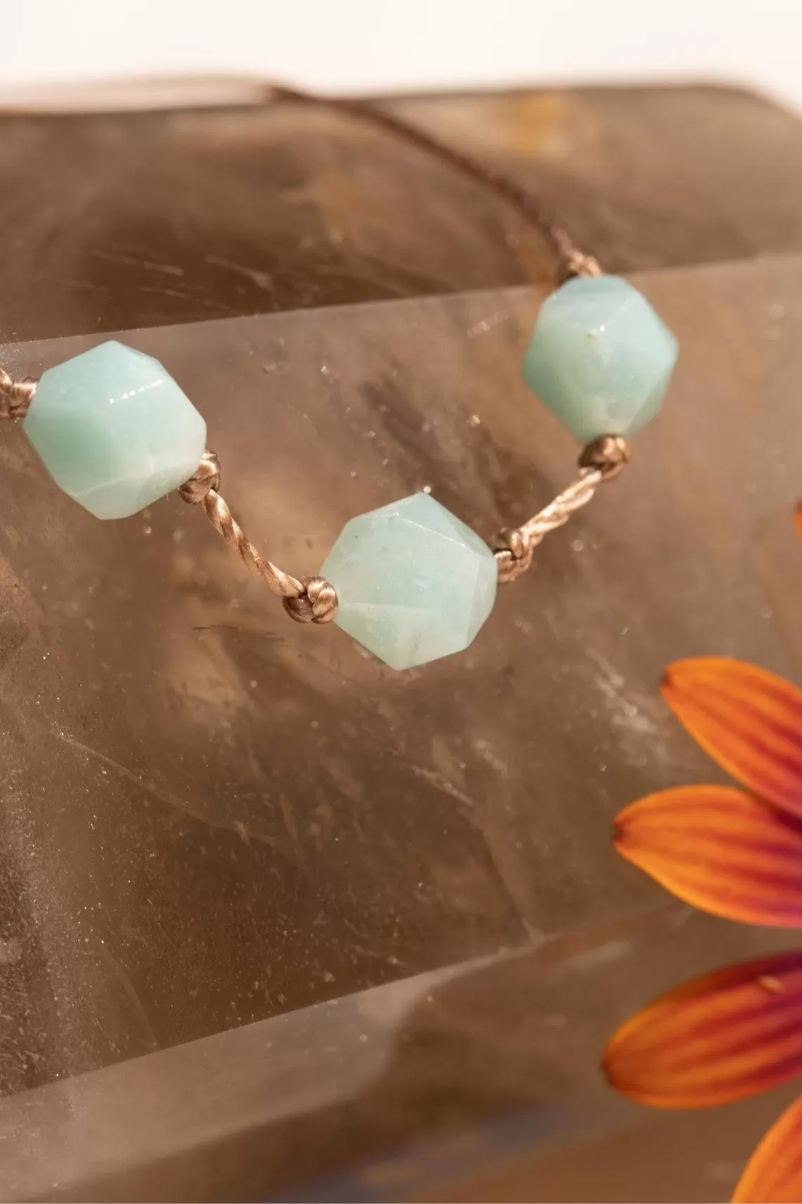 Amazonite Zodiac Necklace for Virgo | 8/23 - 9/22