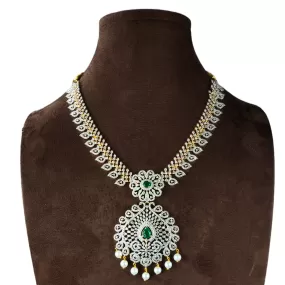 American Diamond Necklace Set By Asp Fashion Jewellery