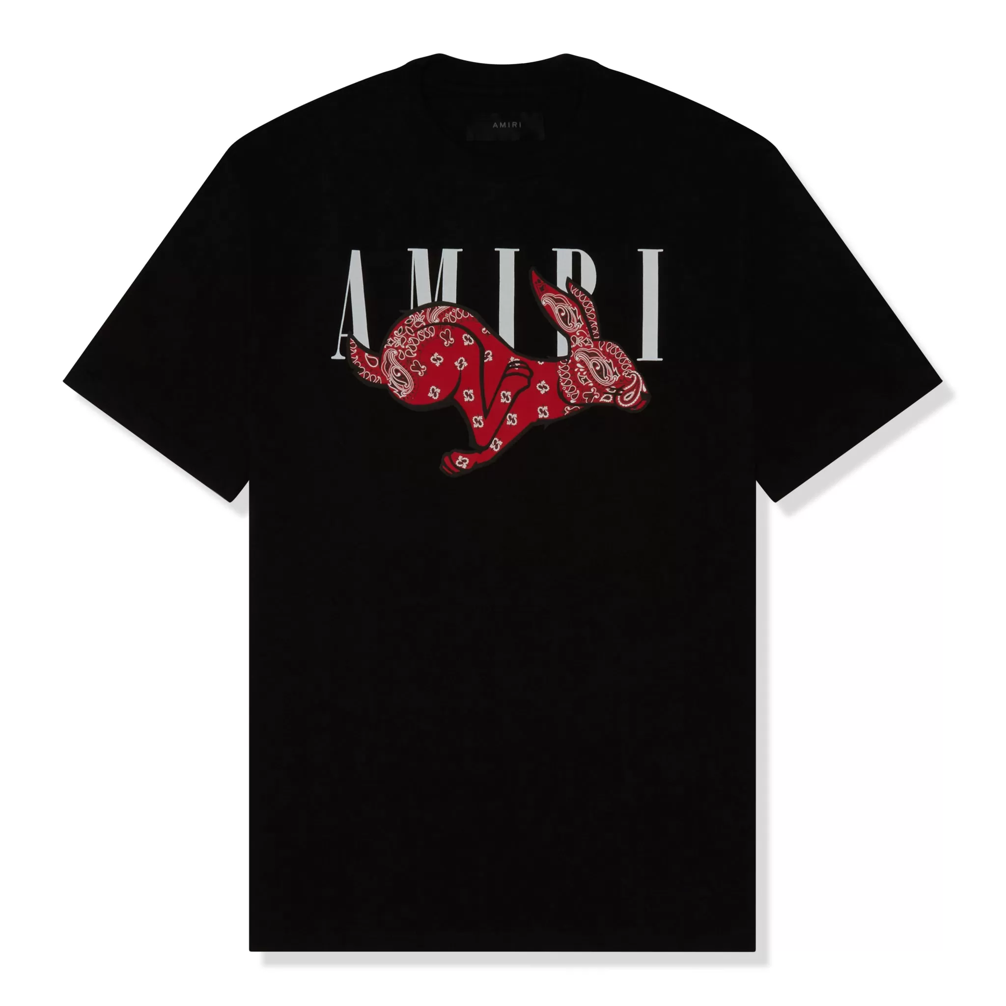 Amiri CNY Rabbit Logo T Shirt Black