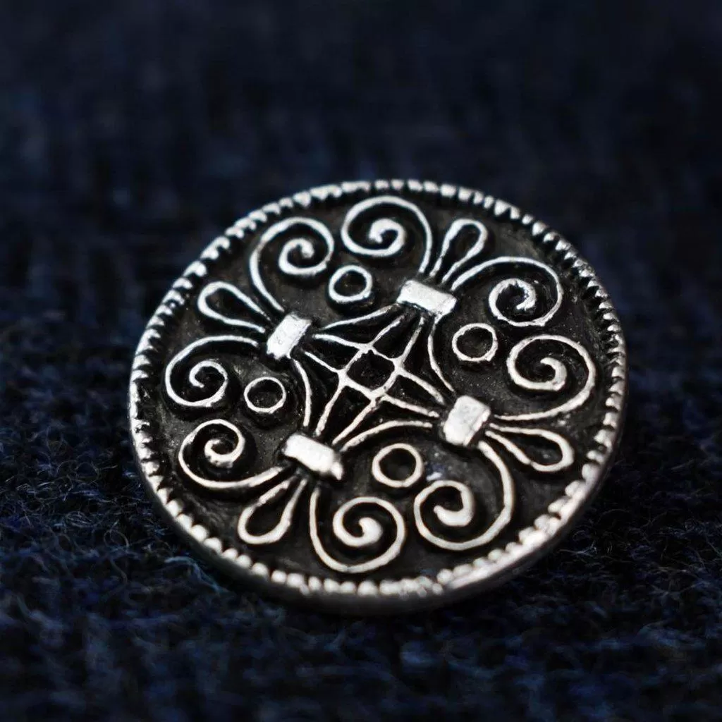 Asgard Jorvik Scroll Work Brooch