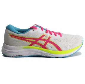 Asics Gel Excite 7 Textile Womens Trainers - White Safety Yellow