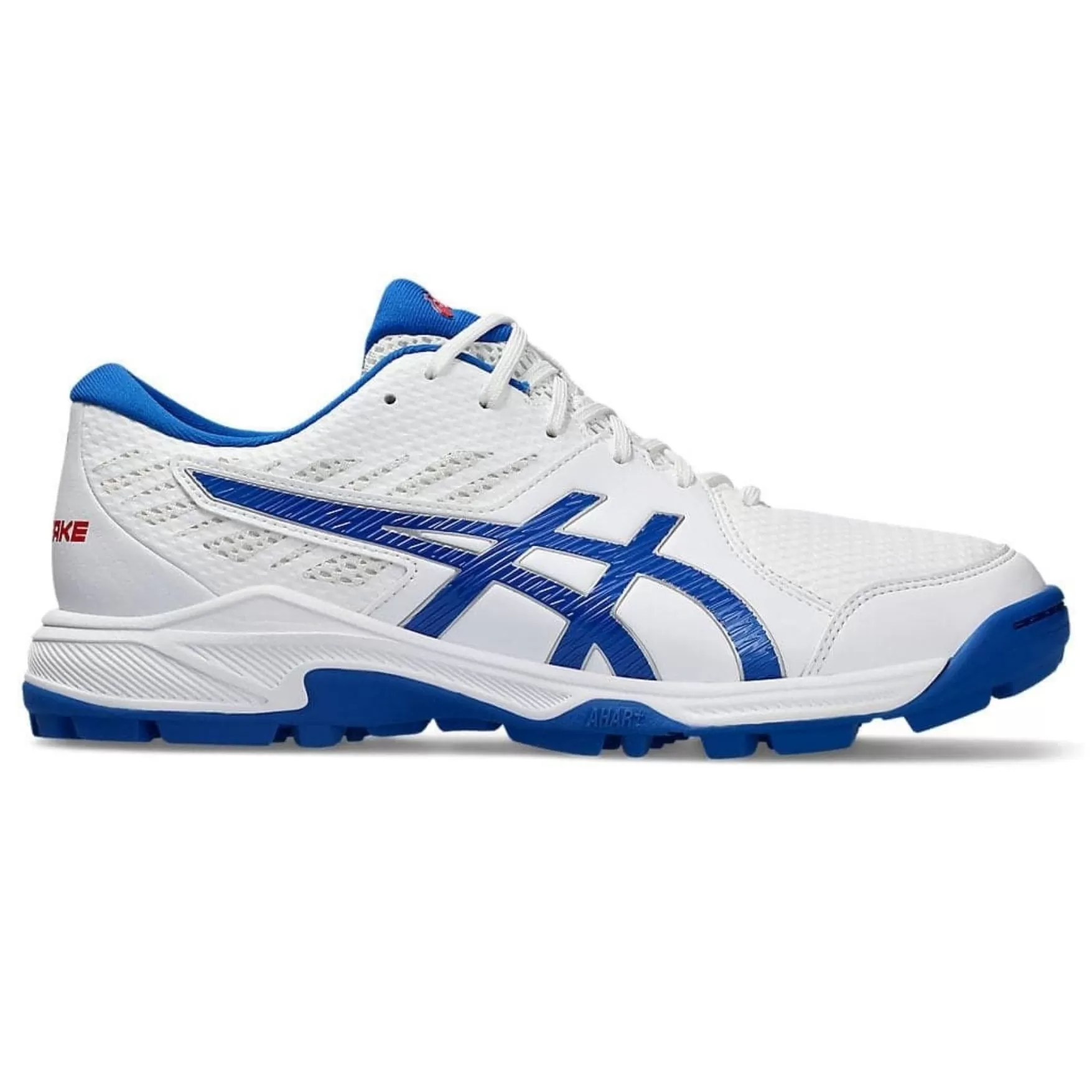 Asics Gel-Peake 2 White Tuna Blue Cricket Shoes 2024 MODEL