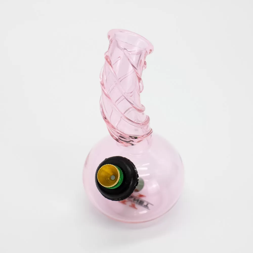 Aurora Mini Glass Bong - Pink