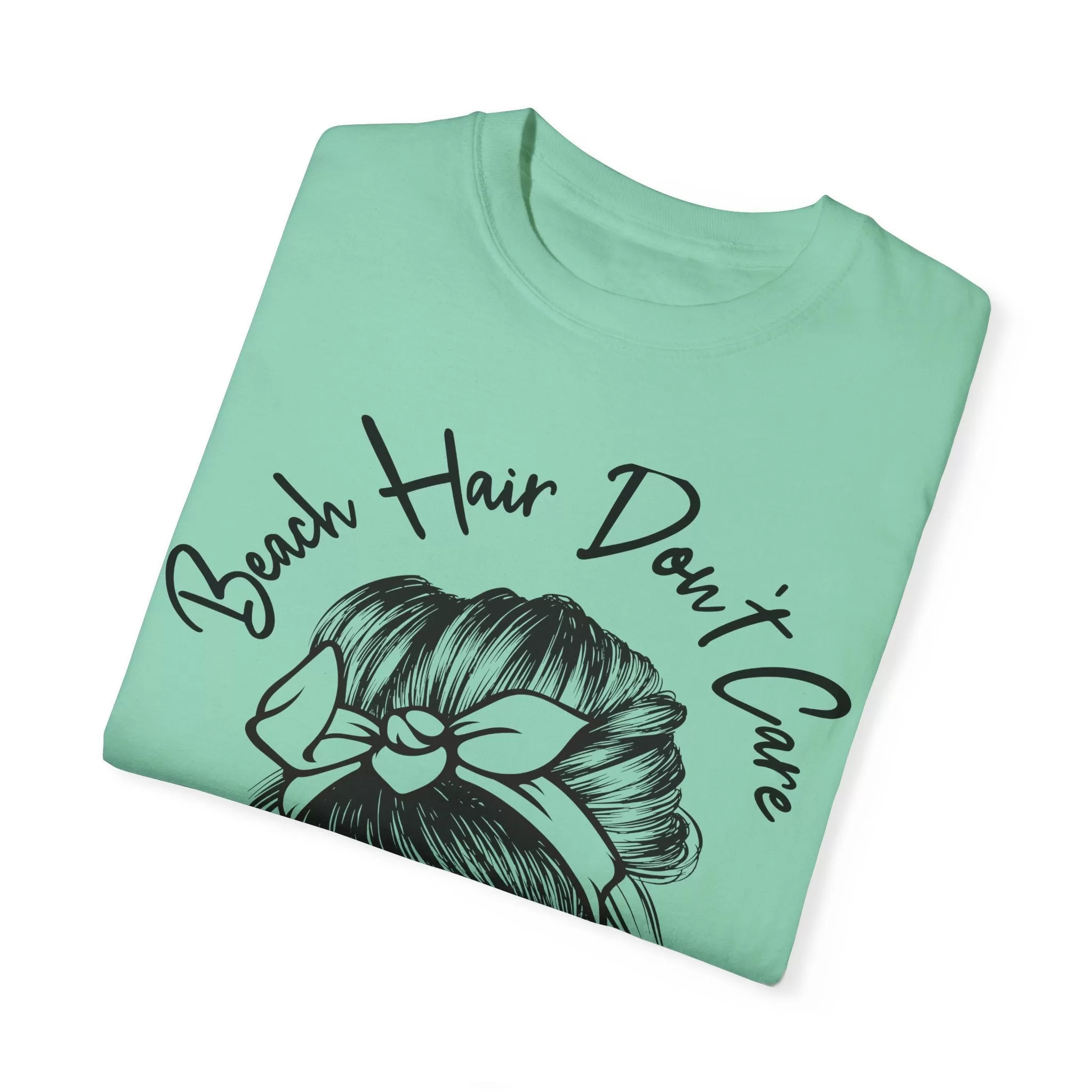 Beach Hair Don't Care Vacation Shirt TShirt Mother's Day Comfort Colors T-Shirt