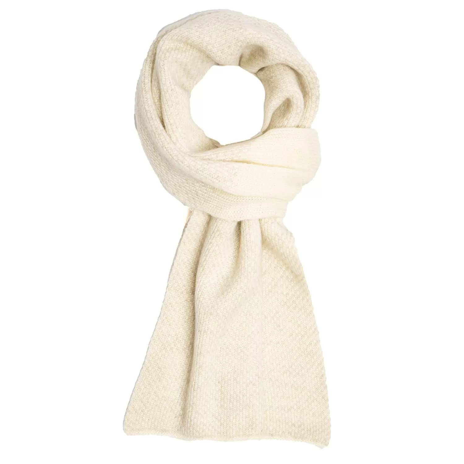 BEIGE CASHMERE NECK WARMER