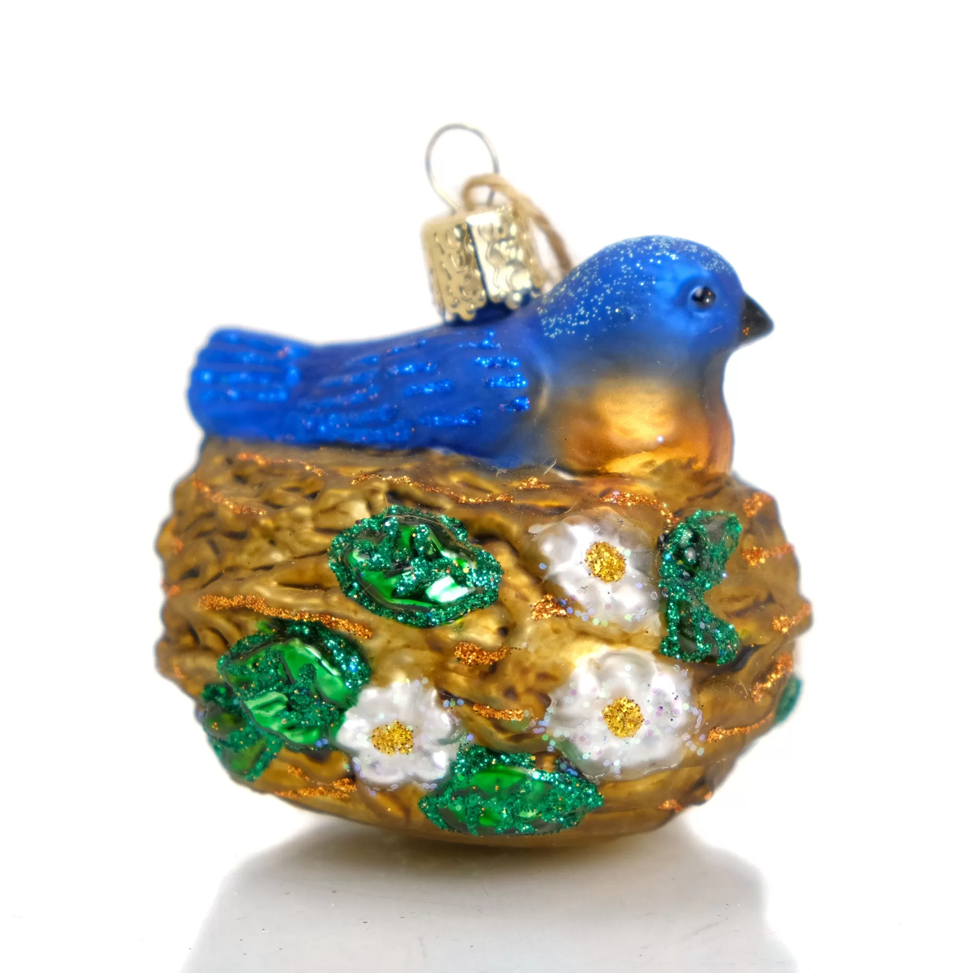 Bird in Nest Ornament