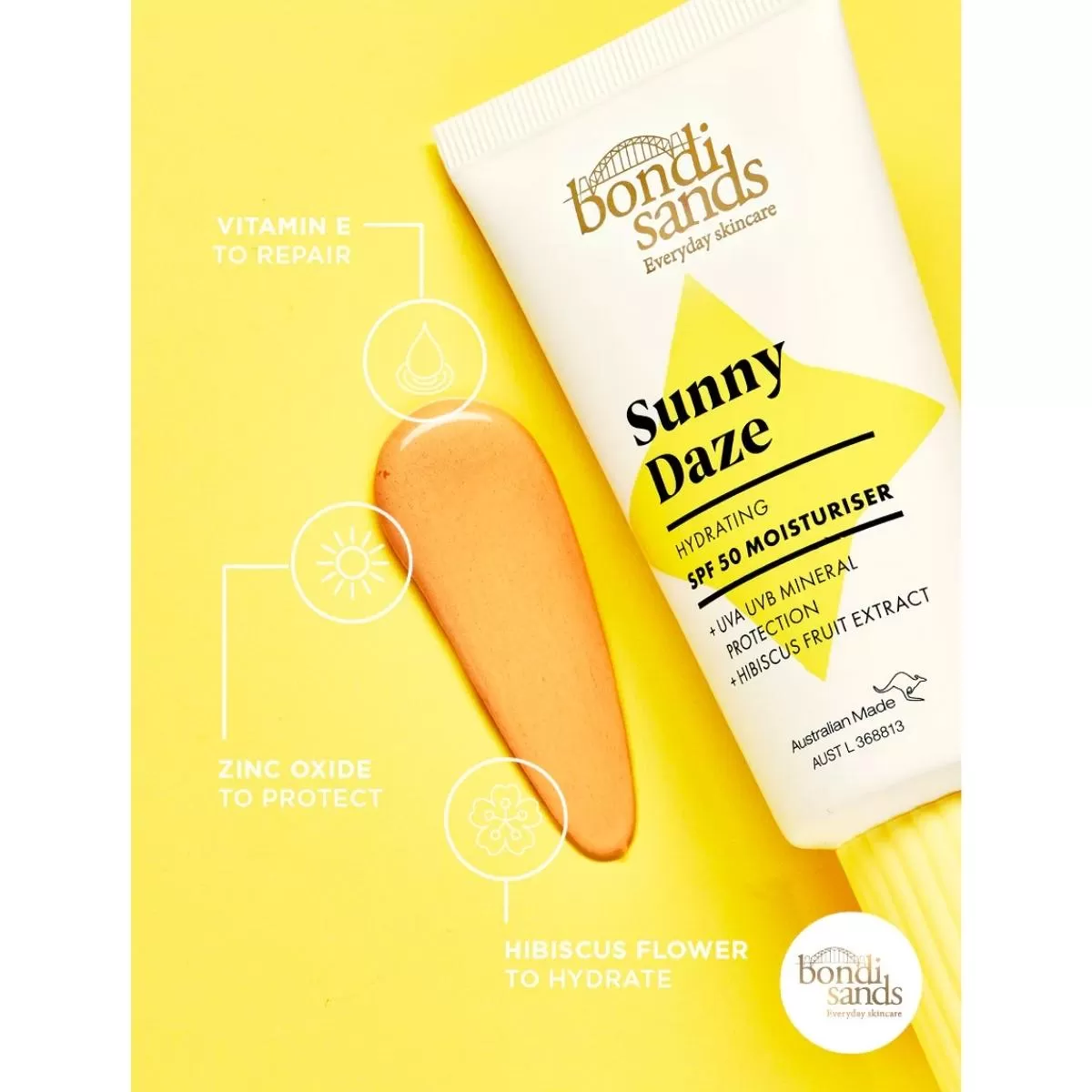 Bondi Sands | Sunny Daze SPF50 Moisturiser 50g