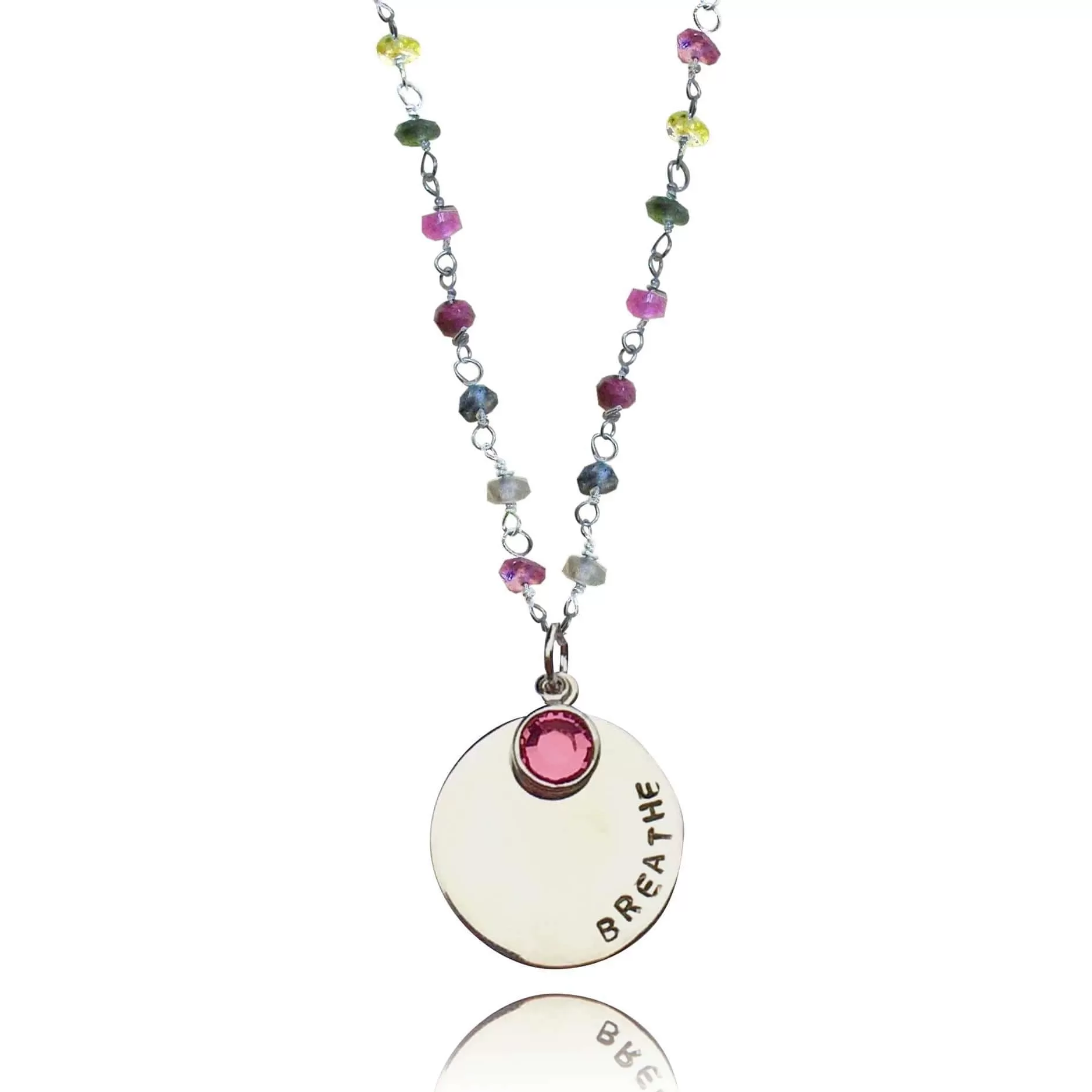 BREATHE Tourmaline Necklace for Understanding