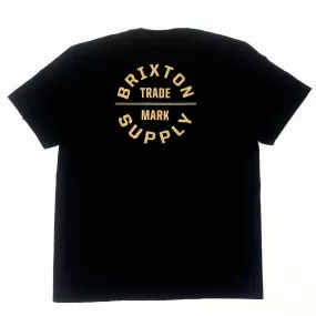 BRIXTON Oath V S/S Standard T-Shirt - Black