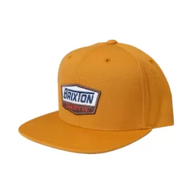 Brixton Regal MP Snapback - Golden Brown