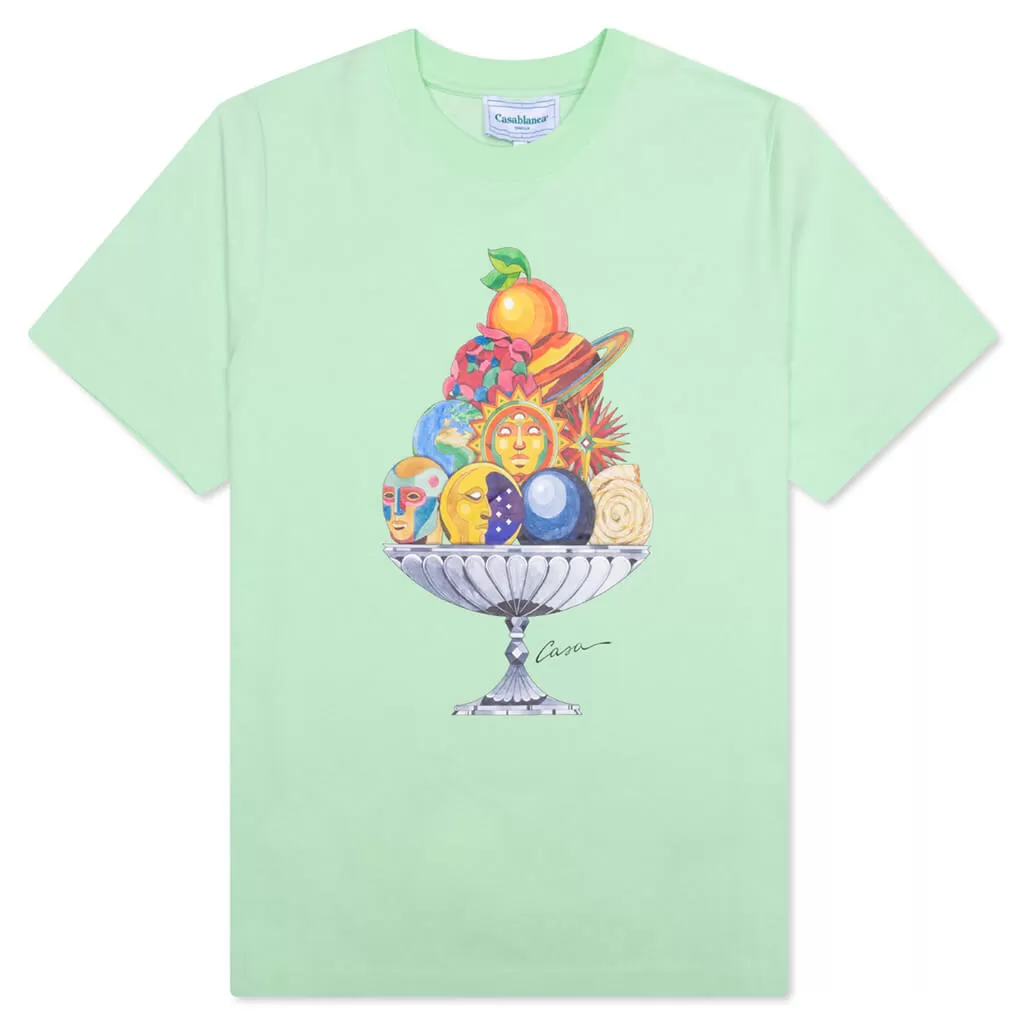 Celestial Pyramid T-Shirt - Pale Green