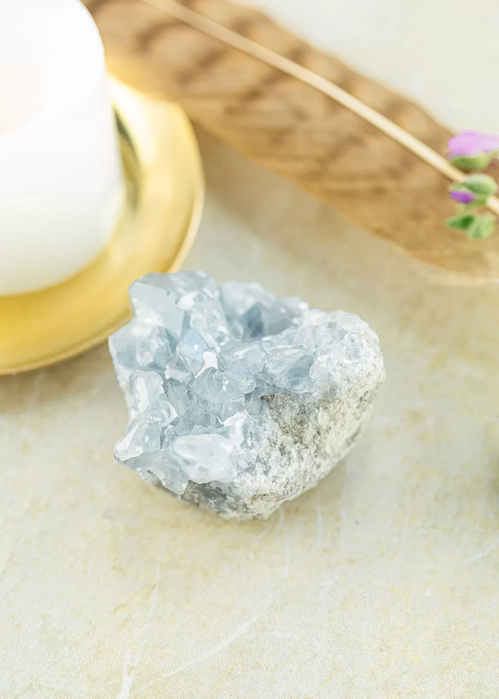 Celestite Geode for Tranquility