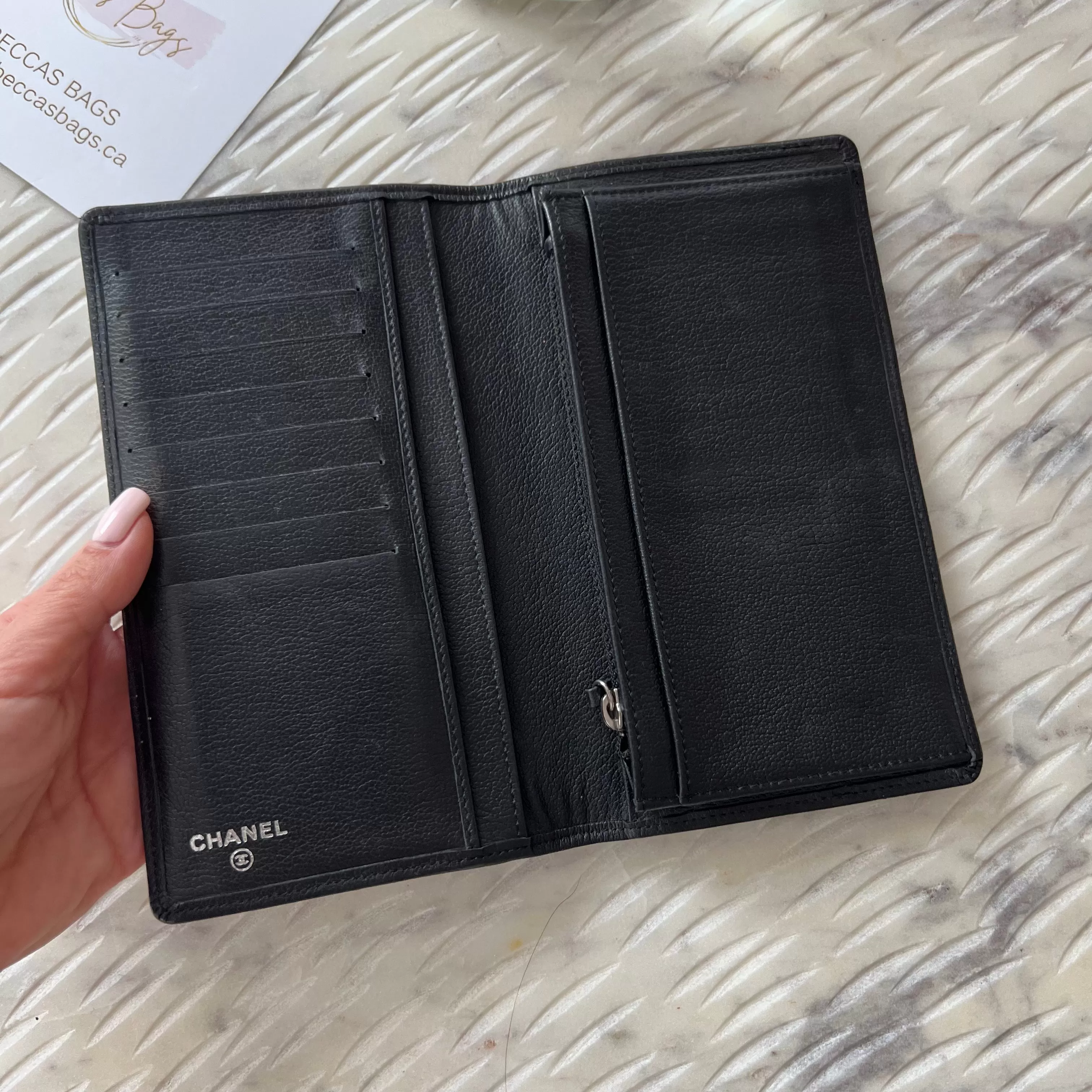 Chanel Bi Fold Wallet