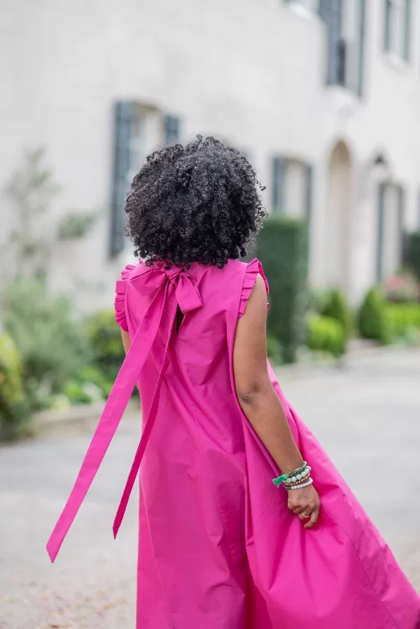 Charlotte Maxi Dress in Hot Pink