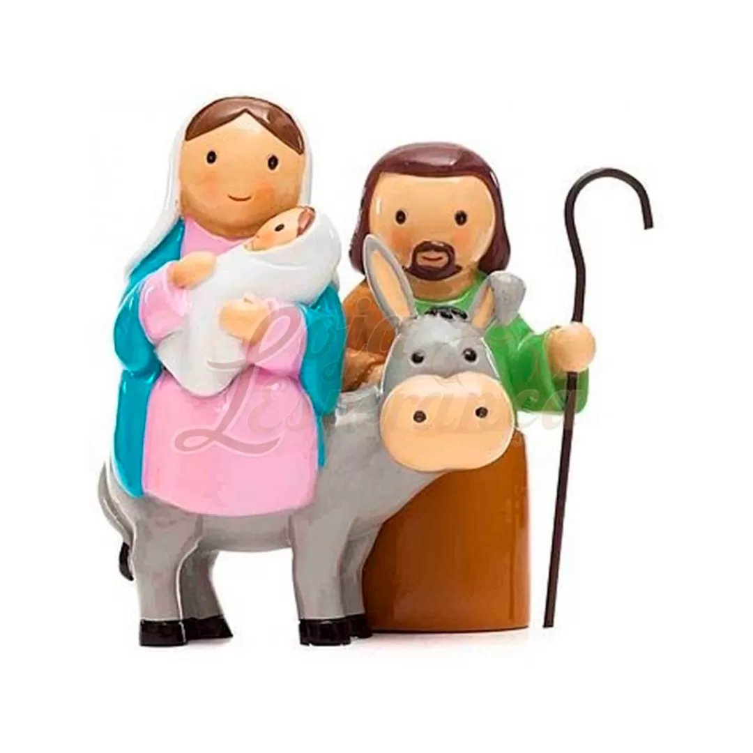 Children's Nativity Set - Flight to Egypt | 3.94'' | 10cm