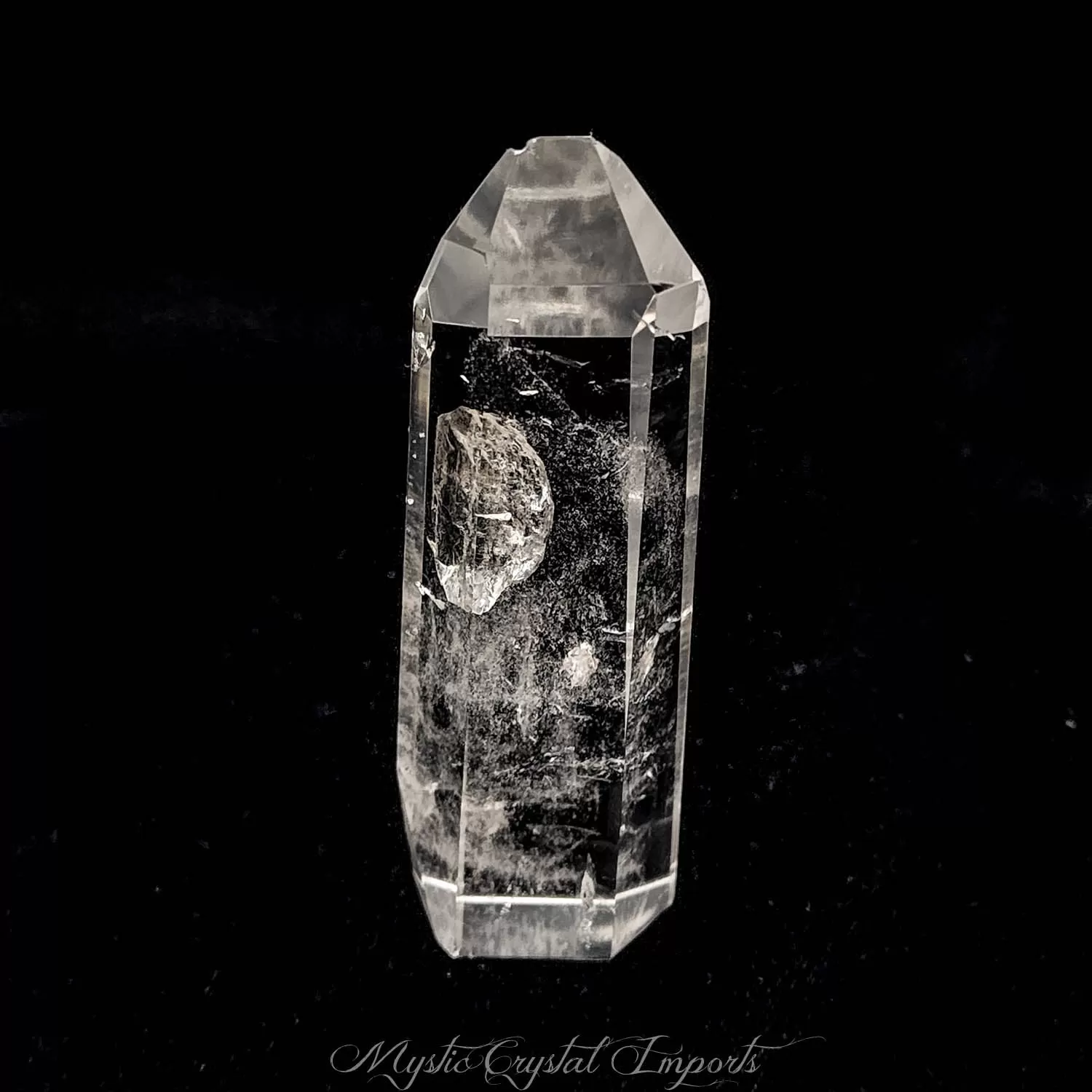 Clear Quartz Crystal Point- 4 Tall