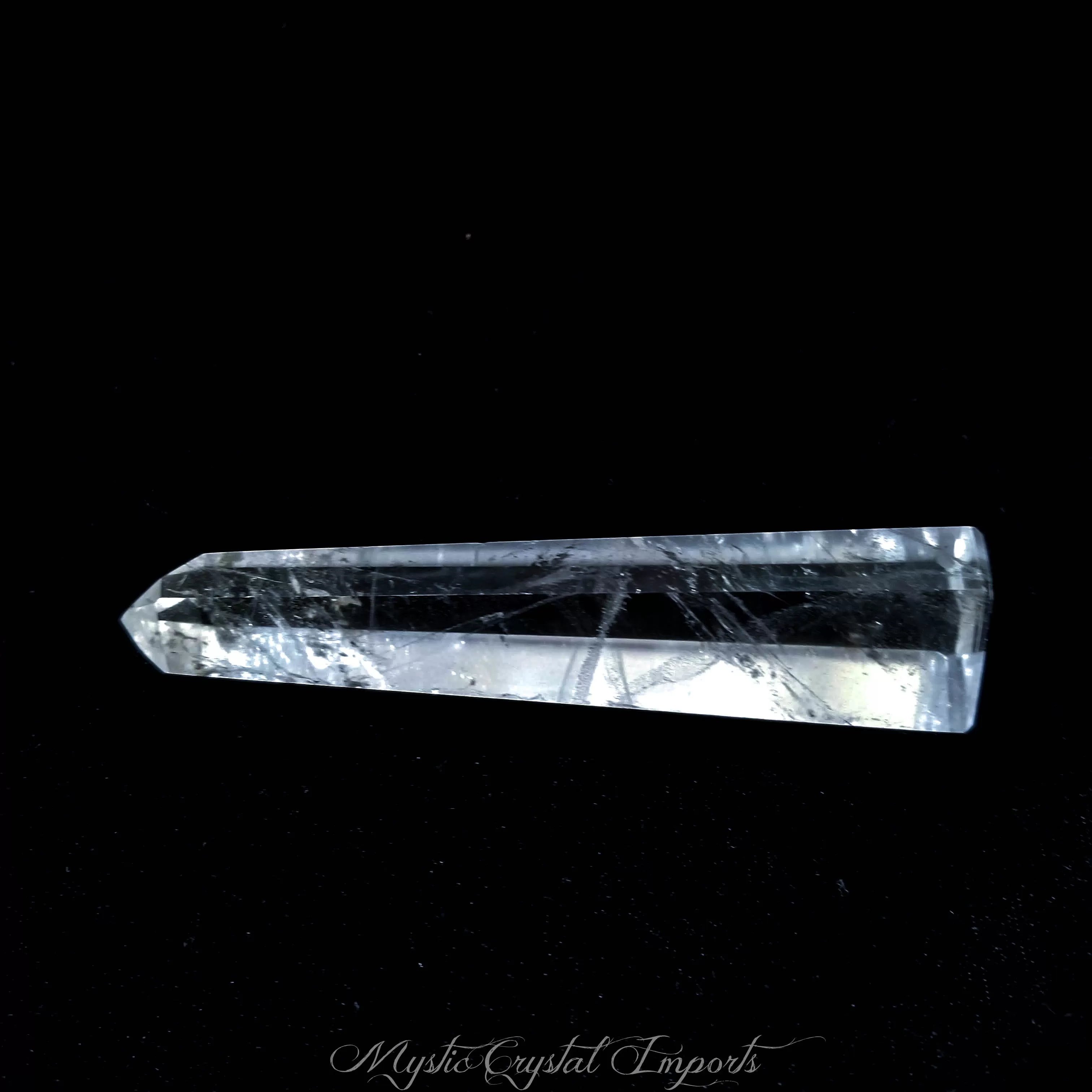 Clear Quartz Laser Wand/Point - 4 1/2