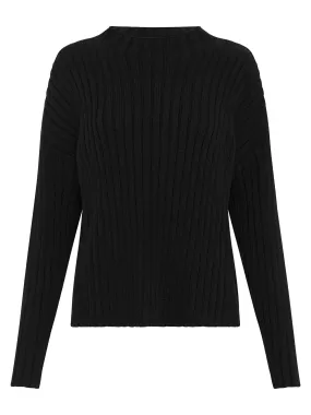 Cotton Rib Knit Jumper