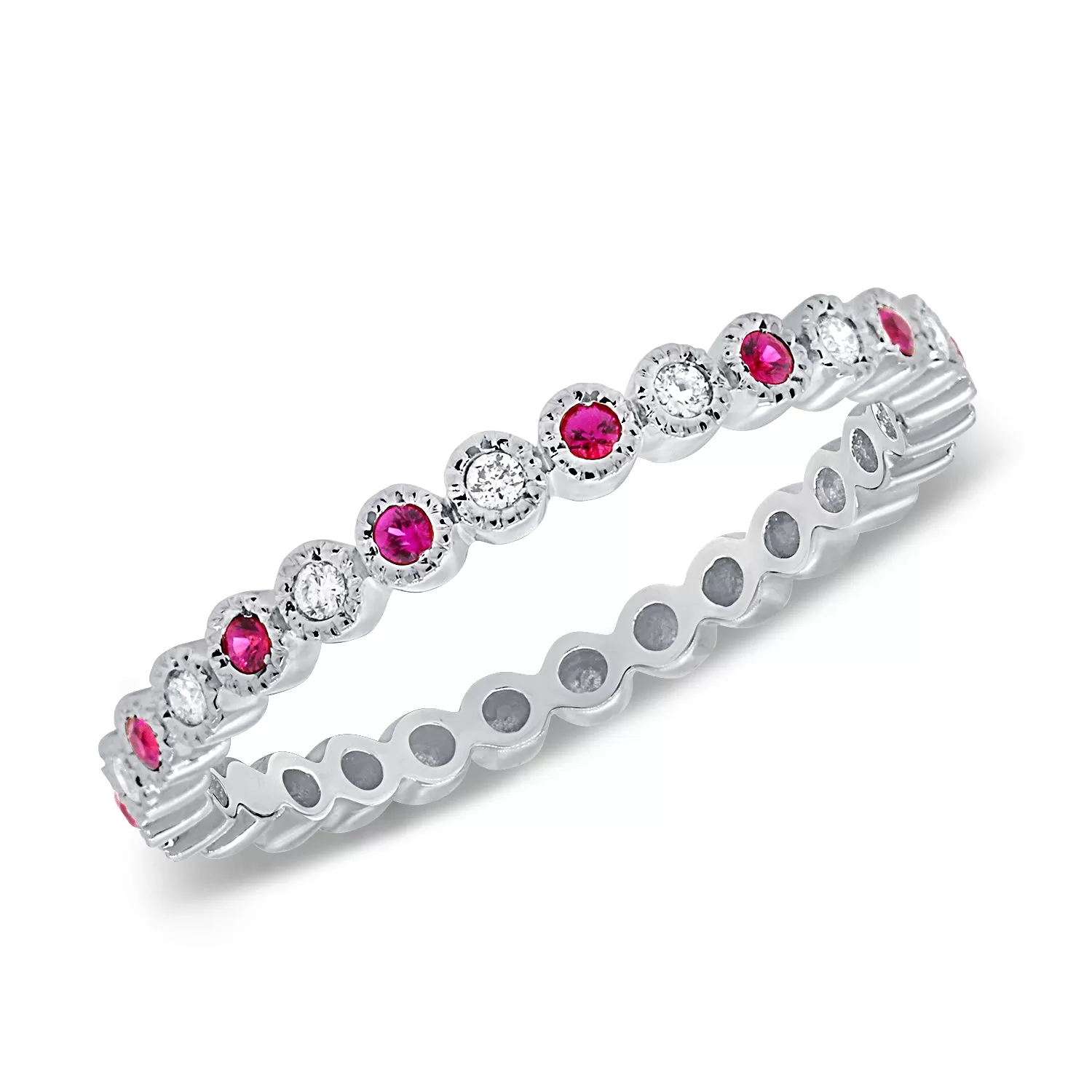 Diamond Ruby Ring