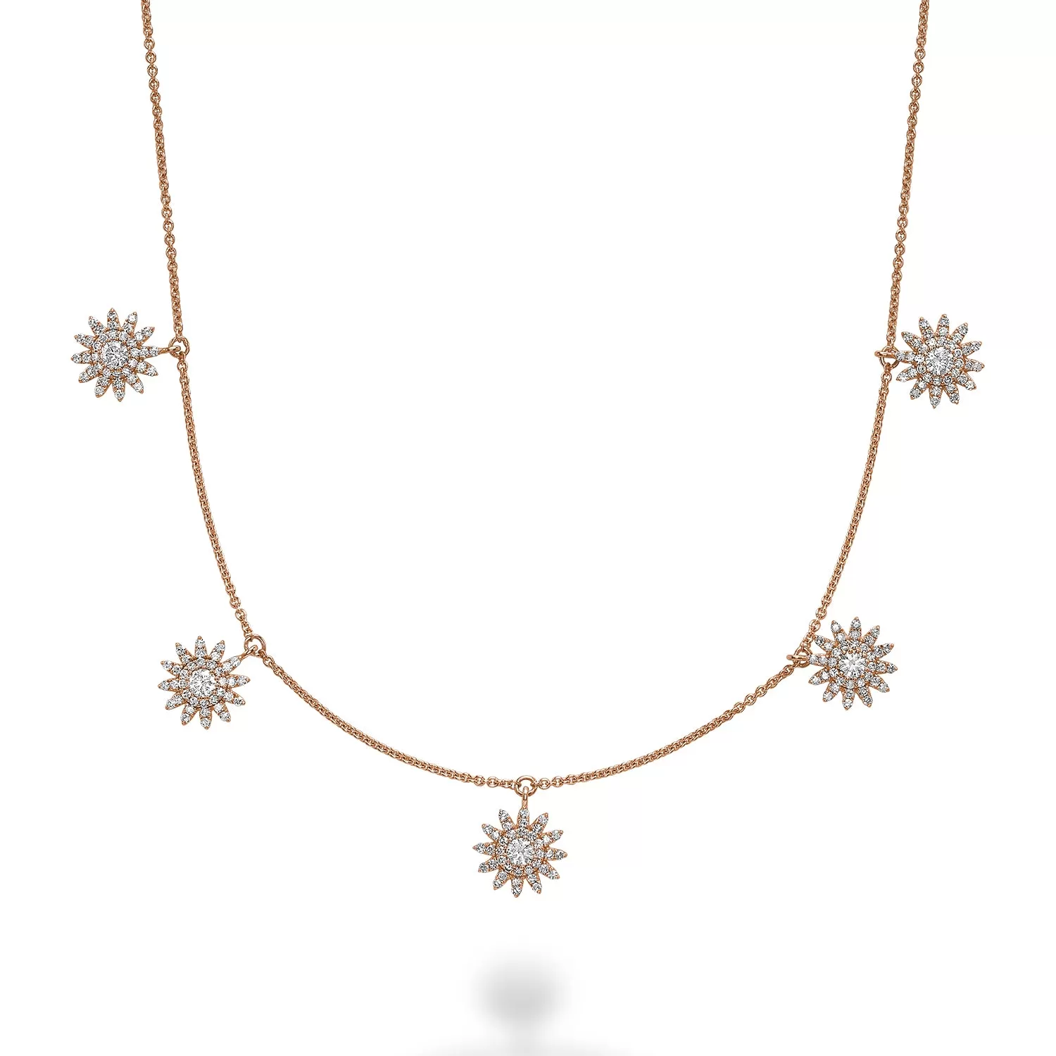 Diamond Starburst Necklace