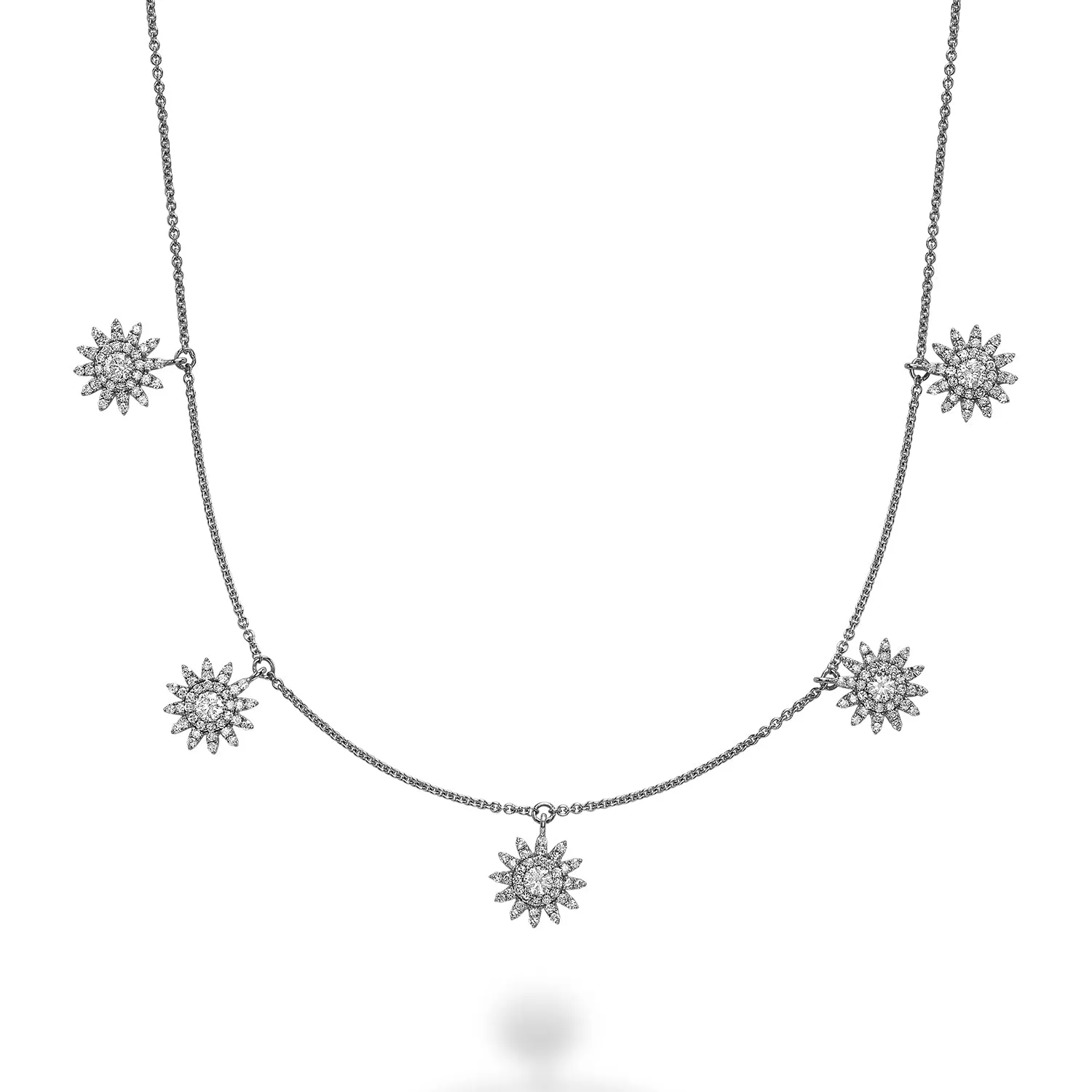 Diamond Starburst Necklace