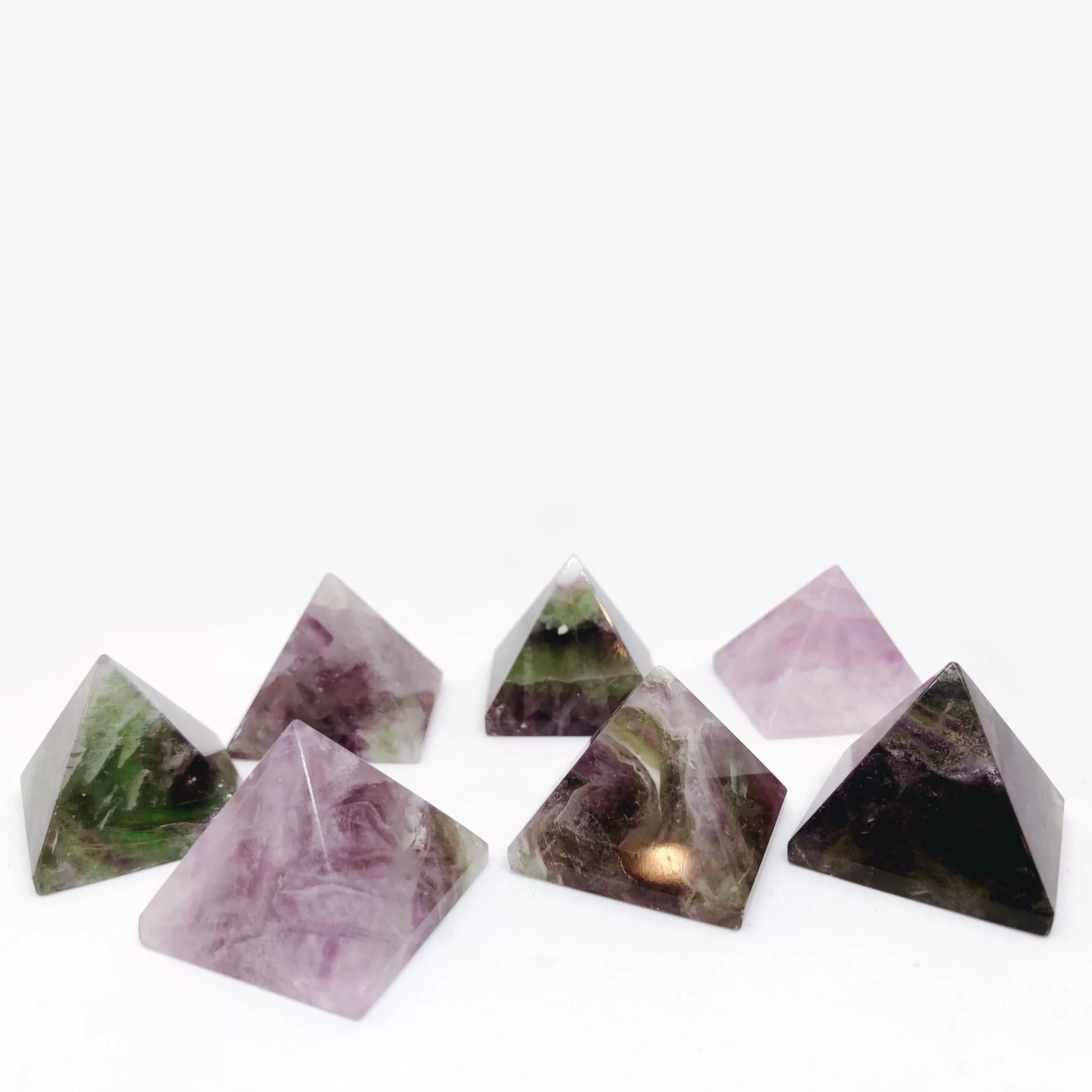 Fluorite Pyramids