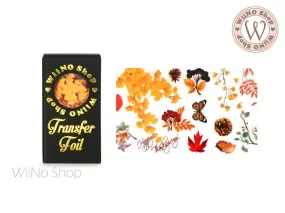 Four Season Flower Nail Transfer Foil (FL-D-01)