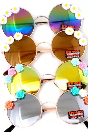 FREDDY - Retro Round Flower Shades