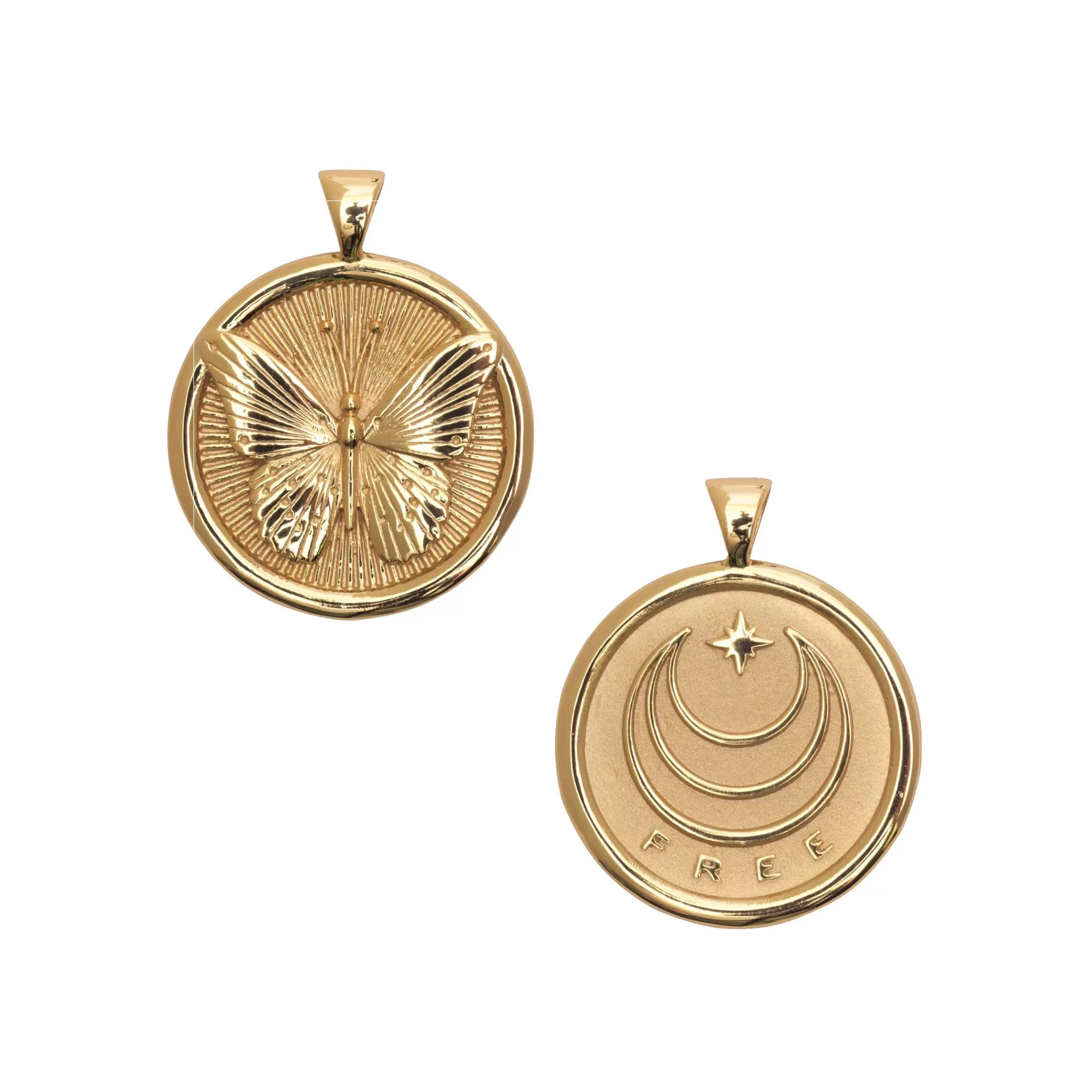 FREE JW Small Pendant Coin