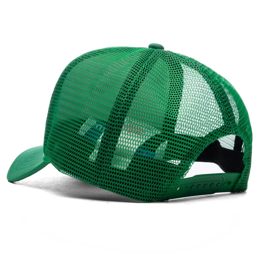 Good Morning Except Cops Trucker Cap - Green