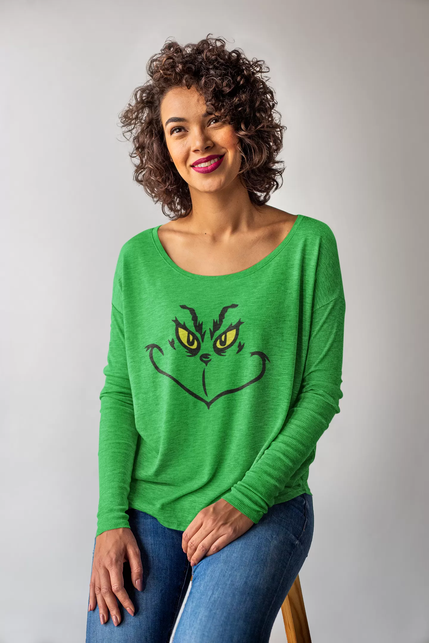 Grinch Christmas Scoop Shirt