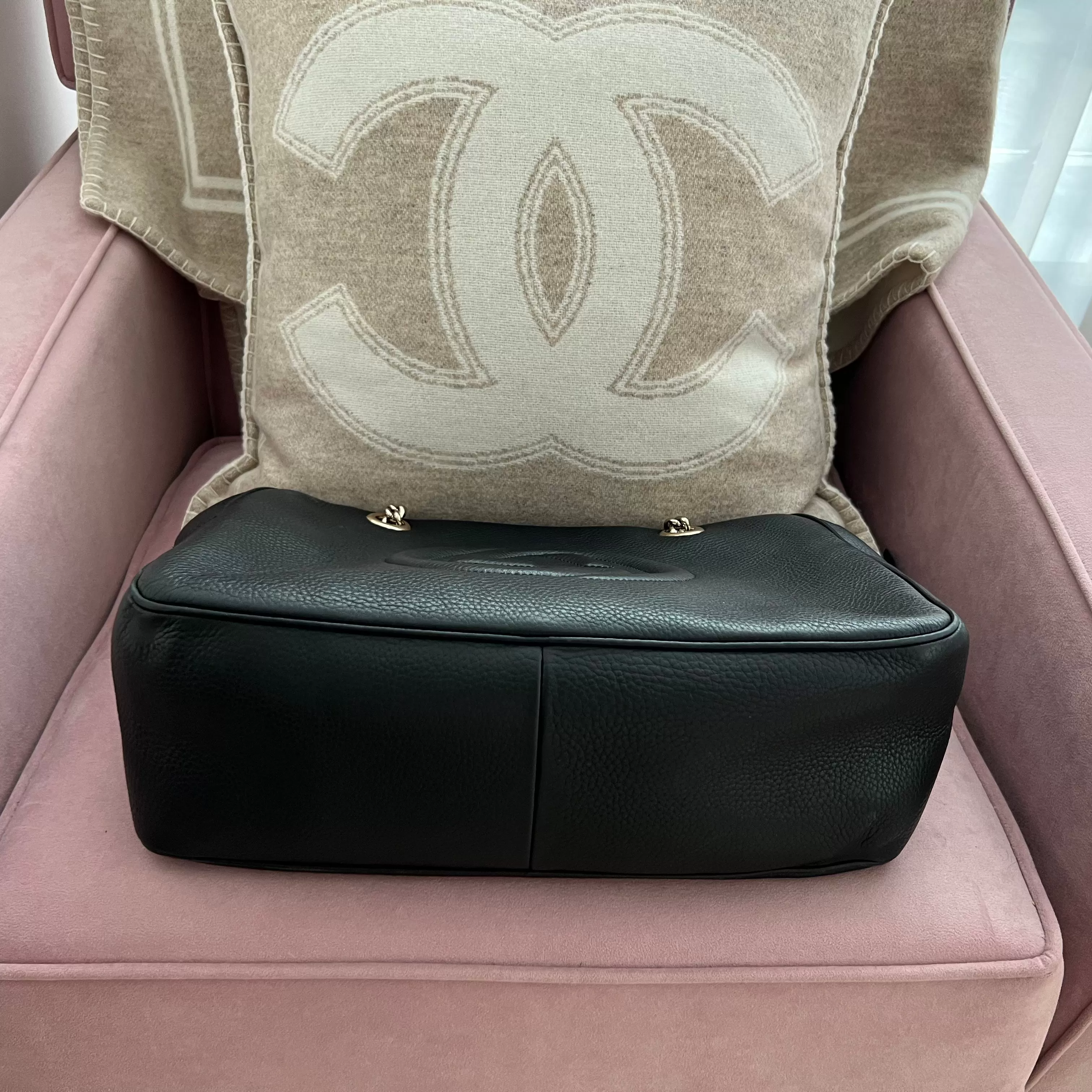 Gucci Soho Double Chain Bowler Bag