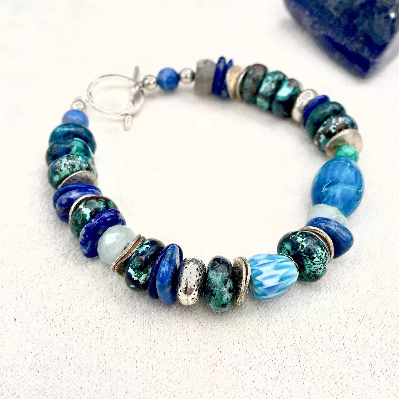 High Desert Blues Lapis Bracelet