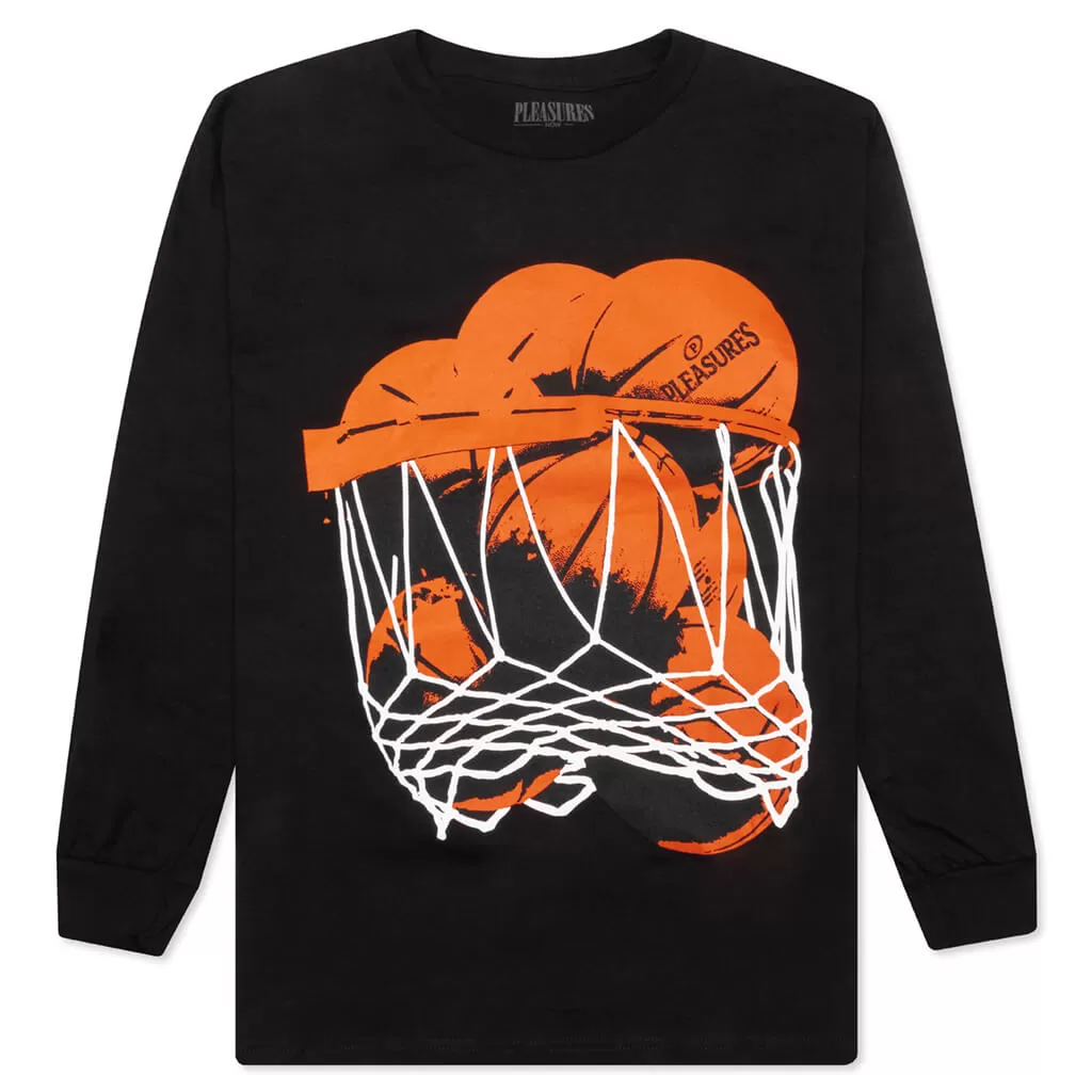 Hoops L/S Tee - Black